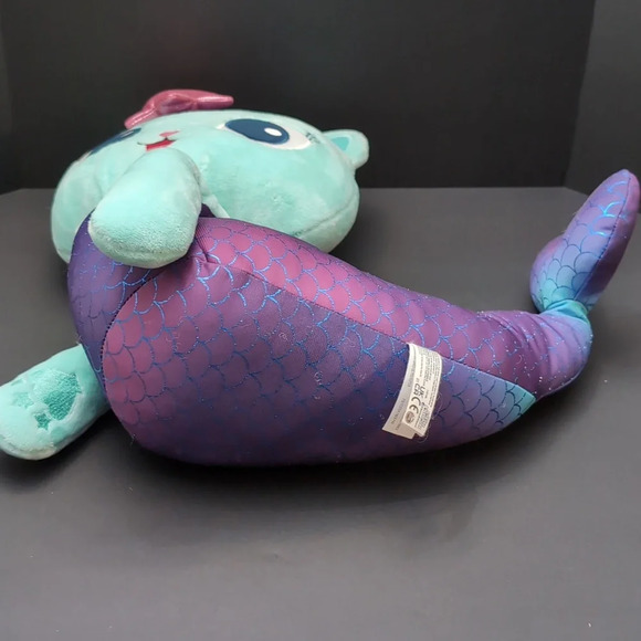 Gabby's Dollhouse DreamWorks Plush Jumbo Metallic Mercat . - Picture 5 of 8